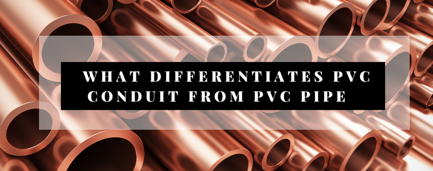 What's the Difference Between PVC Pipe and PVC Conduit