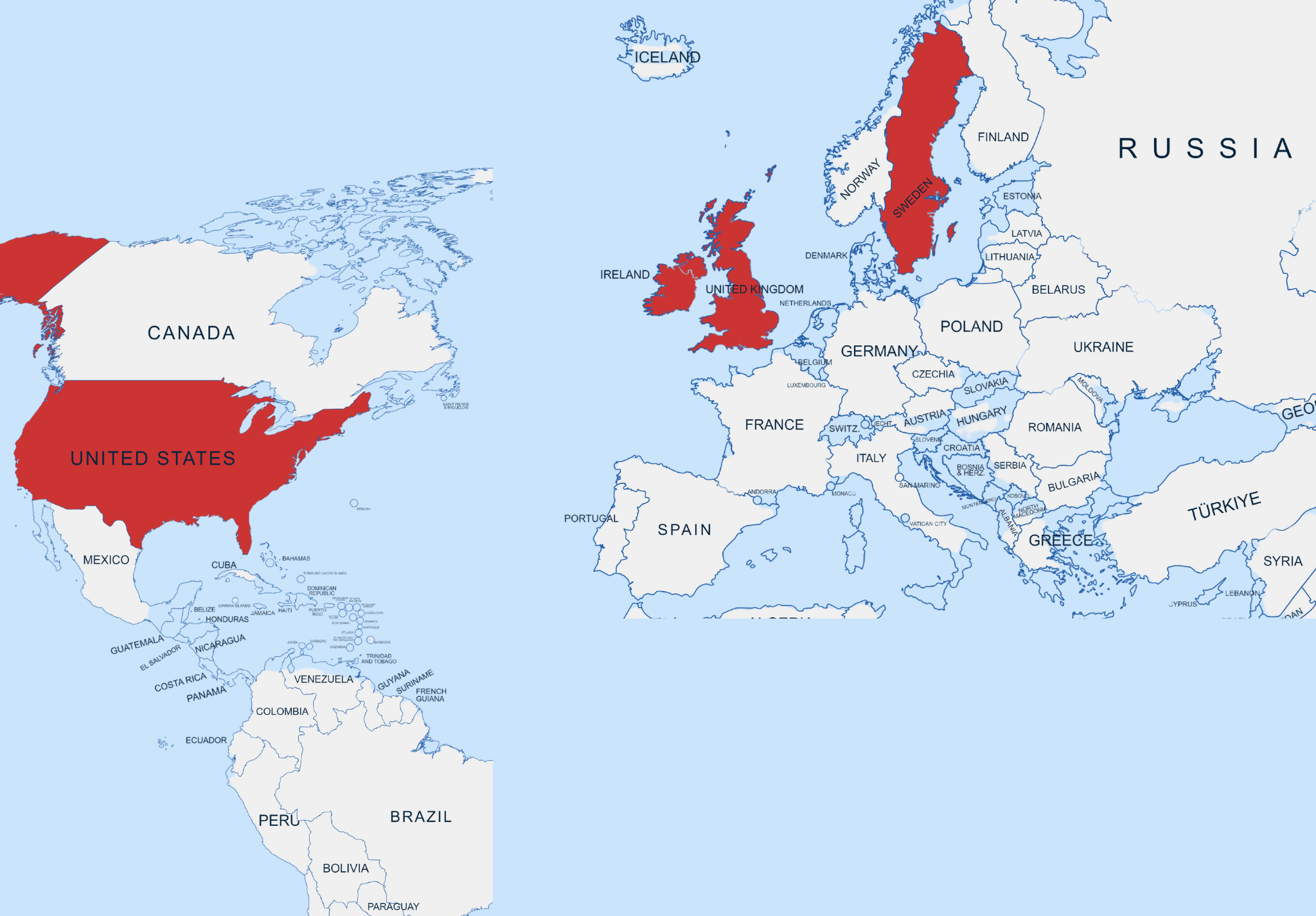 Europe & America Region